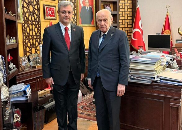 MHP Kahramanmaraş İl Başkanı Metehan’dan Bahçeli’ye ziyaret