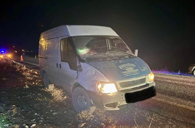 Kahramanmaraş’ta hafif ticari aracın çarptığı yaya öldü