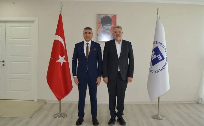 SGK İl Müdürü ve Heyeti KSMMMO’yu Ziyaret Etti