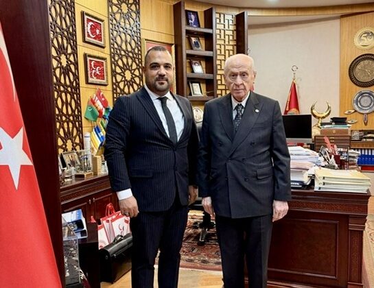 Bluland Yönetim Kurulu Başkanı Mesut Şahinkanat’tan MHP Lideri Devlet Bahçeli’ye Ziyaret