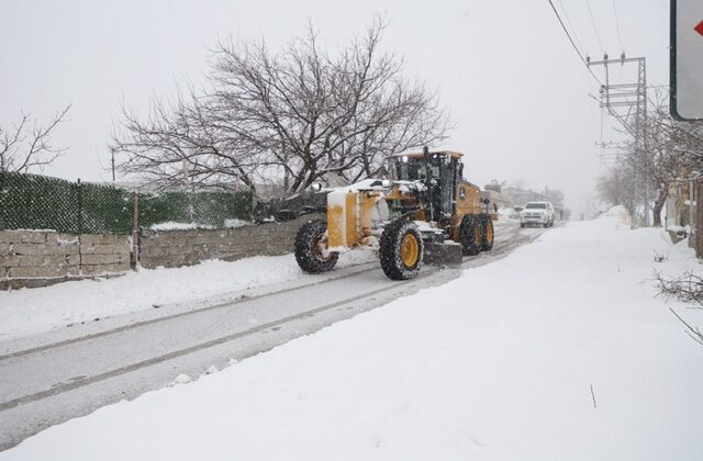 KARLA MÜCADELE ÇALIŞMALARI YOĞUN BİR ŞEKİLDE DEVAM EDİYOR