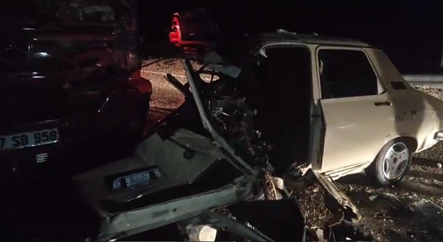 Kahramanmaraş’ta Feci Kazada Yaralanan İki Kişi Hastanede Hayatını Kaybetti