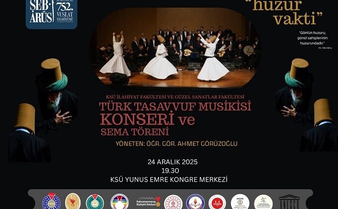 Hz. Mevlânâ Vuslatının 752. Yılında Özel Bir Programla Anılacak