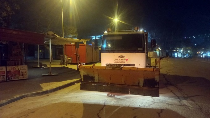 Büyükşehir Kar ve Buzlanmaya Karşı Teyakkuzda