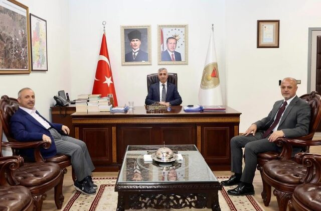 Afşin Belediye Başkanı Kıraç’tan Vali Ünlüer’e Ziyaret