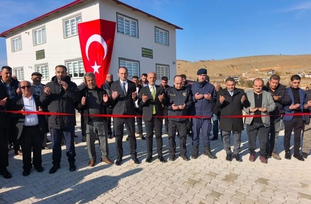 Afşin’de Emirli Mahallesi Taziye Evi Hizmete Açıldı