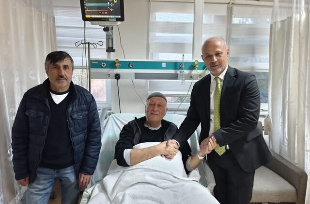 Afşin Belediye Başkanı Koray Kıraç’tan Hastane Ziyareti