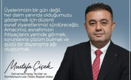 Mustafa Çiçek’ten “Bir Gün Değil, Her Gün Esnafımızla” Projesi