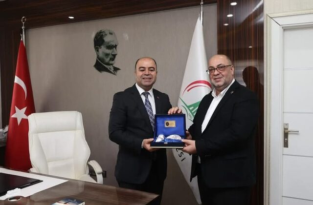 Dulkadiroğlu Belediyesi’nden Karaköprü Belediyesi’ne Ziyaret