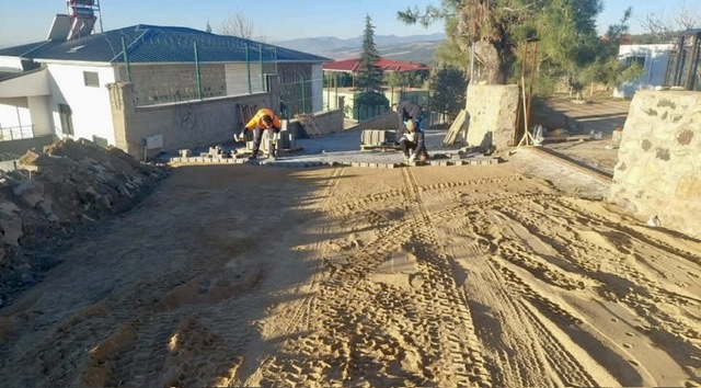 Dulkadiroğlu Belediyesi’nden Çiğli Mahallesi’nde Kilit Parke Atağı