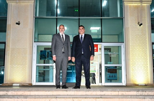 Başkan Karaca, Andırın Belediye Başkanı Gökşen’i Ağırladı