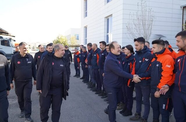 AFAD BAŞKANI PEHLİVAN KAHRAMANMARAŞ’TA İNCELEMELERDE BULUNDU