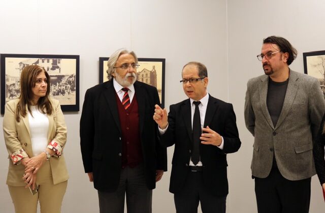 SANKO SANAT GALERİSİ’NDE “SAVUNMA DÖNEMİ ANTEP KARTPOSTALLARI” SERGİSİ AÇILDI