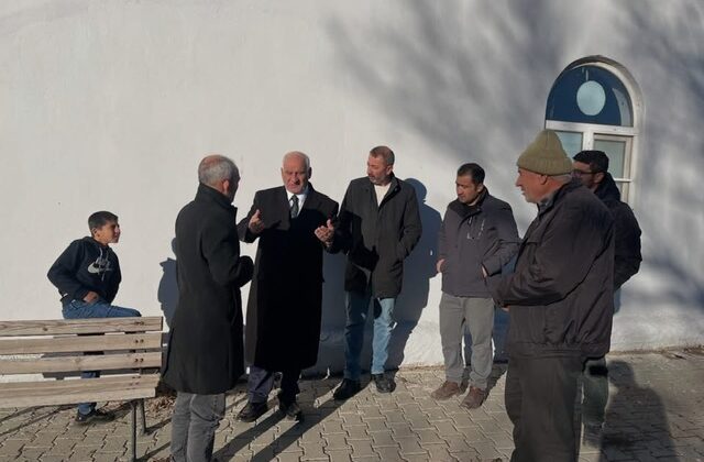 Göksun Belediye Başkanı Selim Cüce, Ağıloba Mezrası’nı Ziyaret Etti