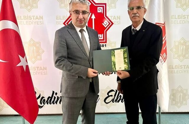 Elbistan Belediyesi’ne TEMA Vakfı’ndan Gönüllü Teşekkür Mektubu