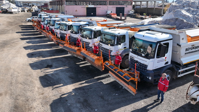 Büyükşehir Kışa Hazır; 222 Araç ve 330 Personelle Sahada