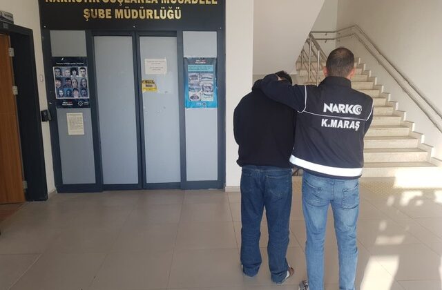 Kahramanmaraş’ta Narkotik ve Kaçakçılık Operasyonu: 1 Tutuklama