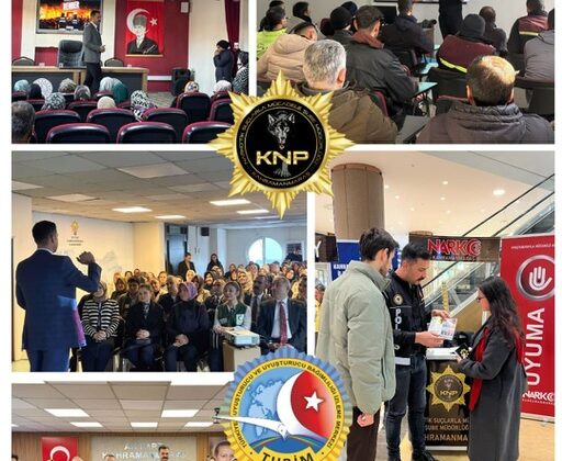 Kahramanmaraş’ta Narkotik Bilgilendirme Faaliyetleri: 1.888 Vatandaşa Ulaşıldı