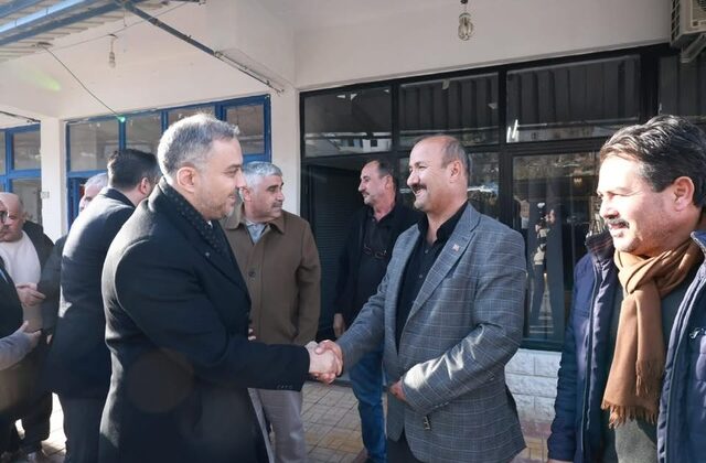 Başkan Hanifi Toptaş, Dereboğazı Mahallesi Esnafıyla Buluştu