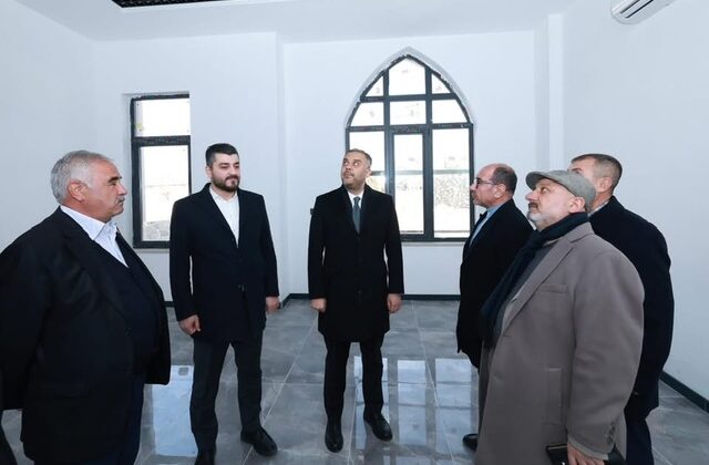 Başkan Toptaş’tan Kale Mahallesi Gençlik Merkezi’ne İnceleme