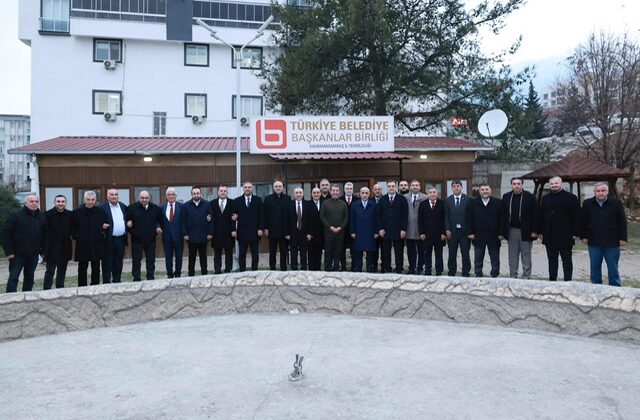 Başkan Toptaş’tan Belediye Başkanları Birliği’ne Ziyaret