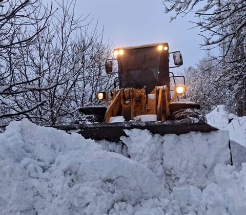 Onikişubat Belediyesi’nden Kırsal Mahallelere Kış Mesaisi