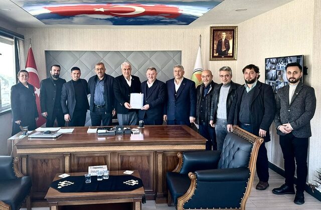 Kasaplar Odası’ndan Birlik Başkanı Kuybu’ya Teşekkür Ziyareti