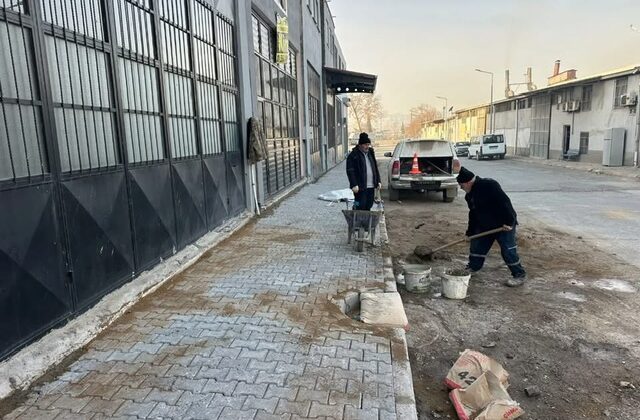 Dulkadiroğlu’nda Kaldırım Çalışmaları Tamamlandı