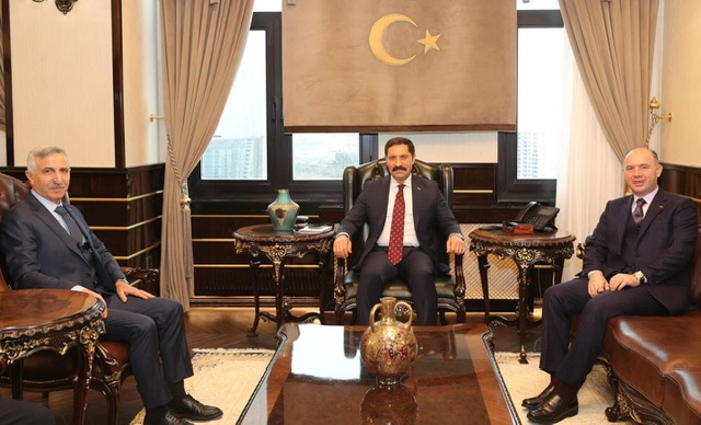 Kahramanmaraş Valisi Ünlüer’den Hatay Valiliği’ne Ziyaret