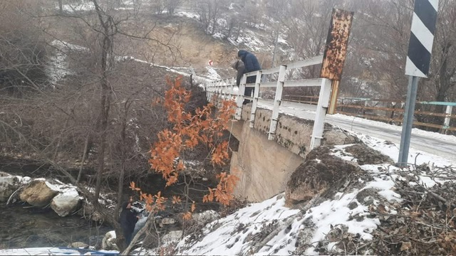 Ekinözü ilçesi Gözpınar Mahallesi’ndeki Tehlikeli Köprüler İçin Çalışma Başlatıldı