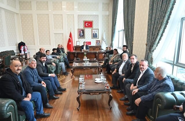 Başkan Karaca Muhtarları Belediyede Ağırladı