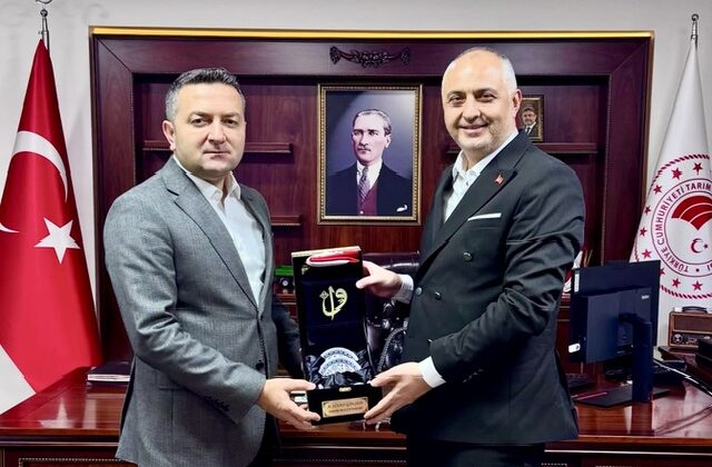 Başkan Gökşen’den Yalova İl Tarım ve Orman Müdürü İlmeç’e Ziyaret