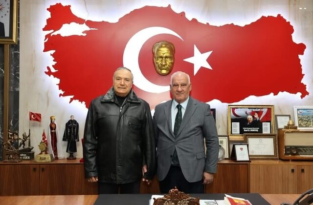 Başkan Cüce’den Emekli Korgeneral Musa Çitil’e Karşılama