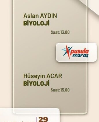 YKS Kampında Biyoloji Dersleri Öğrencileri Bekliyor