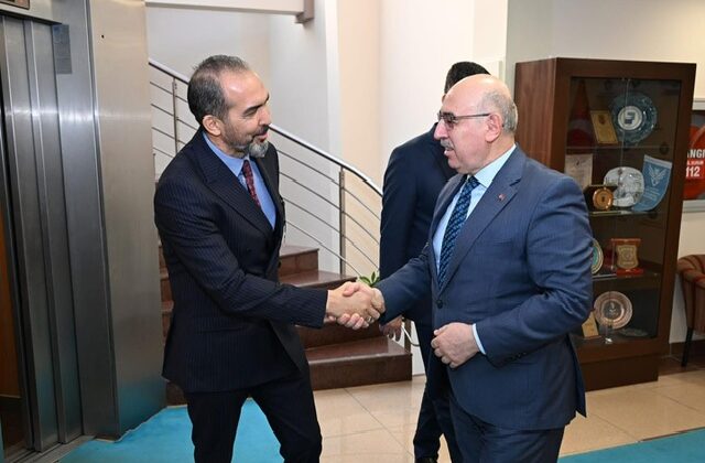 Ahmet Özdemir’den KSÜ Rektörü Prof. Dr. Mahmut Ak’a Ziyaret