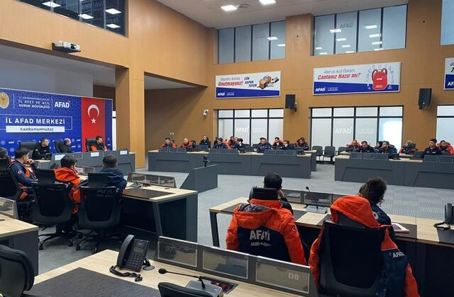 Çığda Arama Kurtarma Eğitimi Kahramanmaraş’ta Devam Ediyor