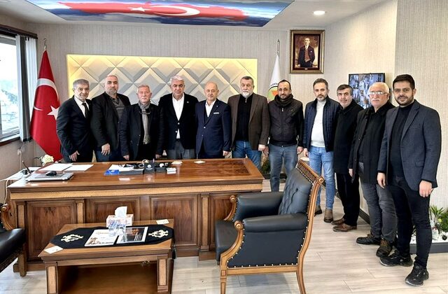 Attarlar Odası’ndan KMESOB Başkanı Kuybu’ya Teşekkür Ziyareti