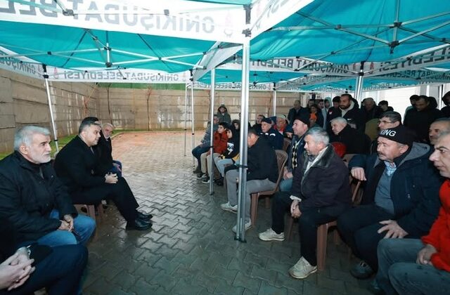 Başkan Toptaş, Hasancıklı Mahallesi’nde Vatandaşlarla Buluştu