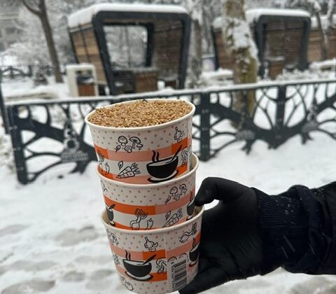 Onikişubat Belediyesi Sokak Hayvanlarını Unutmadı
