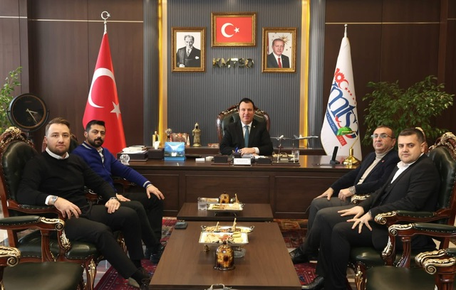 CHP İl Başkanı Ünal Ateş’ten KMTSO’ya Ziyaret