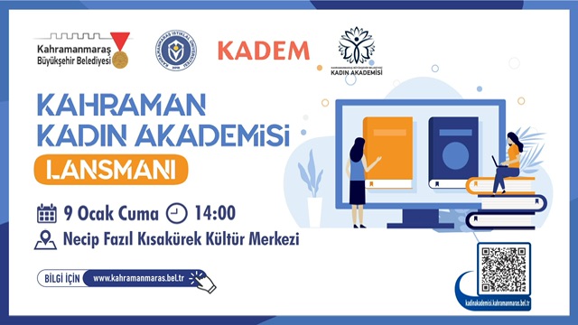 Kahramanmaraş’ta Kadınlara Güç Katan Adım; “Kahraman Kadın Akademisi”Tanıtılıyor