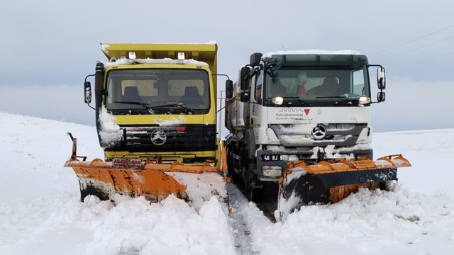 Büyükşehir, Şehirde Kar Mesaisini Sürdürüyor