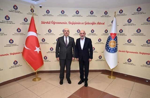 Öztunç’tan Rektör Ak’a Hayırlı Olsun Ziyareti