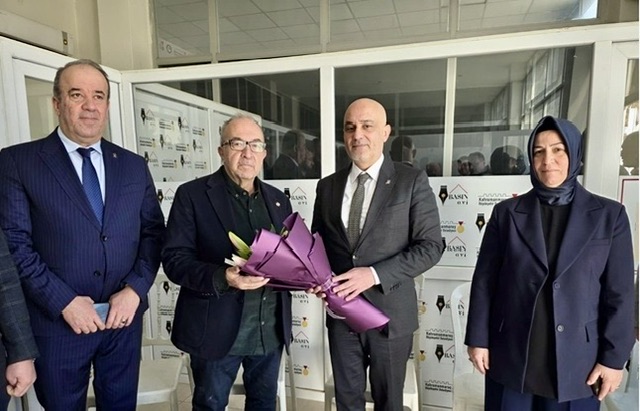 AK Parti Kahramanmaraş İl Başkanı Gül’den Gazeteciler Cemiyeti’ne 10 Ocak Ziyareti