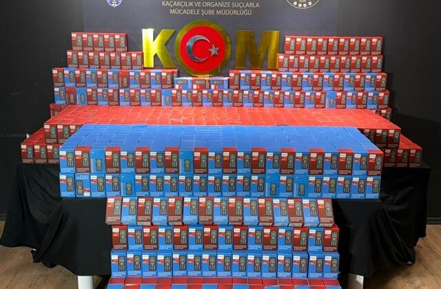 İKahramanmaraş’ta 3,5 Milyon TL Değerinde Kaçak Cep Telefonu Ele Geçirildi