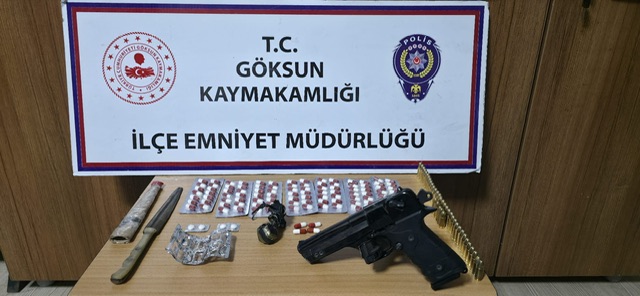 Göksun’da Uyuşturucu ve Silah Operasyonu: Çok Sayıda Yasaklı Madde Ele Geçirildi