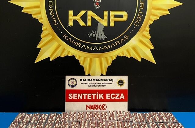 Kahramanmaraş’ta zehir taciri 4 kişi tutuklandı