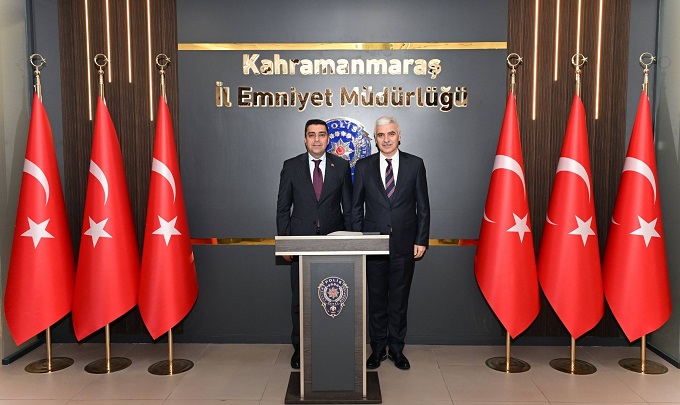 Şanlıurfa İl Emniyet Müdürü Aksoy’dan Kahramanmaraş Emniyet Müdürlüğü’ne Ziyaret