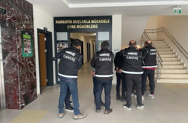 Kahramanmaraş’ta uyuşturucu operasyonu: 4 tutuklama