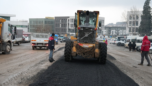 Hükümet Bulvarı’nda Altyapının Ardından Üstyapı Onarımına Geçildi